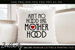 Motherhood Mom SVG for Cricut Mothers Day T-shirt Mug Design Product Image 2