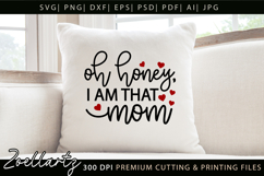 That Mom SVG Mama Life SVG Mothers Day T-shirt Mug Design Product Image 7