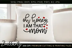 That Mom SVG Mama Life SVG Mothers Day T-shirt Mug Design Product Image 7