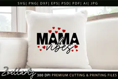 Mothers Day SVG for Cricut Mama Mummy Mom T-shirt Mug Design Product Image 3