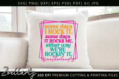Mothers Day SVG for Cricut Mommy Mom Mama T-shirt Mug Design Product Image 2