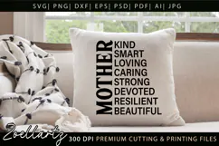Mothers Day SVG for Cricut Mama Mummy Mom T-shirt Mug Design Product Image 7