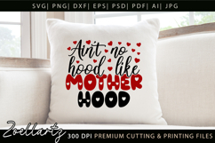 Motherhood Mom SVG for Cricut Mothers Day T-shirt Mug Design Product Image 2