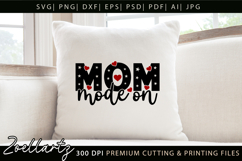 Funny Mom Life SVG for Cricut Mothers Day T-shirt Mug Design Product Image 2