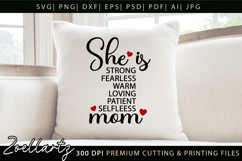 Mothers Day SVG for Cricut Mama Mummy Mom T-shirt Mug Design Product Image 4