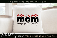 Mothers Day SVG for Cricut Mummy Mama Mom T-shirt Mug Design Product Image 1