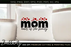 Mothers Day SVG for Cricut Mummy Mama Mom T-shirt Mug Design Product Image 1
