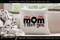 Mothers Day SVG for Cricut Mummy Mama Mom T-shirt Mug Design Product Image 4