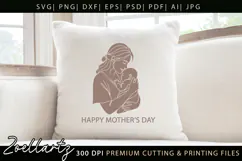 Mothers Day SVG for Cricut Mom Mama T-shirt Mug Card Design Product Image 7