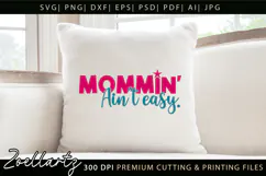 Mothers Day SVG Mama Mommy She Is Mom T-shirt Mug Design Product Image 3