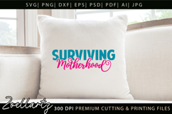 Motherhood Mom SVG for Cricut Mothers Day T-shirt Mug Design Product Image 6