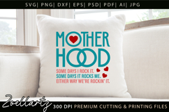 Mom Teacher SVG for Cricut Mothers Day T-shirt Mug Design Product Image 1