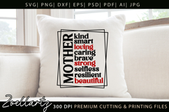 Mothers Day SVG for Cricut Mommy Mom Mama T-shirt Mug Design Product Image 3