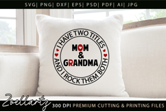 Mothers Day SVG for Cricut Mommy Mom Mama T-shirt Mug Design Product Image 3