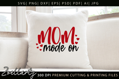 Funny Mom Life SVG for Cricut Mothers Day T-shirt Mug Design Product Image 2