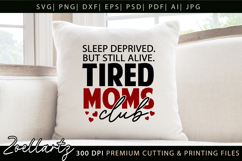 Mom Life SVG for Cricut Mama Mothers Day T-shirt Mug Design Product Image 4