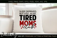 Mom Life SVG for Cricut Mama Mothers Day T-shirt Mug Design Product Image 4