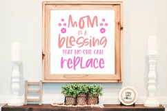 Mother's Day SVG Cut File Mom Quotes SVG Woman Tshirt Design Product Image 3