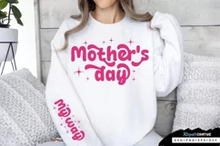 Mother's Day Sleeve SVG, Mother's Day SVG Design Product Image 1