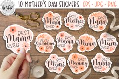 Best Mom Ever stickers