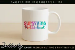 Mothers Day SVG for Cricut Mama Mummy Mom T-shirt Mug Design Product Image 4