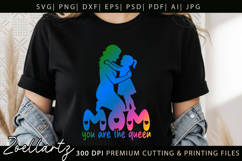 Mothers Day SVG for Cricut Mommy Mom Mama T-shirt Mug Design Product Image 7