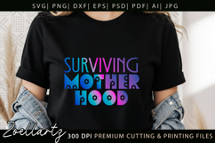 Motherhood Mom SVG for Cricut Mothers Day T-shirt Mug Design Product Image 8