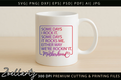 Mothers Day SVG for Cricut Mommy Mom Mama T-shirt Mug Design Product Image 4