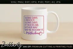 Mothers Day SVG for Cricut Mommy Mom Mama T-shirt Mug Design Product Image 4