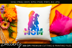 Mothers Day SVG for Cricut Mommy Mom Mama T-shirt Mug Design Product Image 7