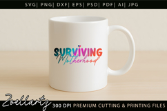 Mothers Day SVG Mama Mommy She Is Mom T-shirt Mug Design Product Image 6