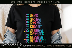 Mothers Day SVG for Cricut Mommy Mom Mama T-shirt Mug Design Product Image 3