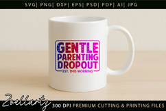 Mom Life SVG Mom Mama Mothers Day Funny T-shirt Mug Design Product Image 8