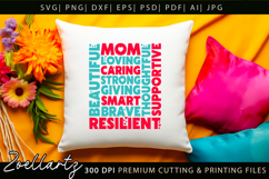 Mothers Day Subway Art SVG Mummy Mama Mom T-shirt Mug Design Product Image 6