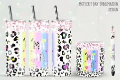 mothers day sublimation design for tumblers and mug and pen