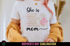 Mother's Day Sublimation I Mothers Day Tshirt PNG