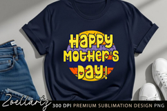 Mothers Day Sublimation PNG Mom Mama T-shirt Mug Card Design Product Image 6