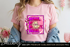 Mothers Day PNG for Sublimation Mom Life T-shirt Mug Design Product Image 7
