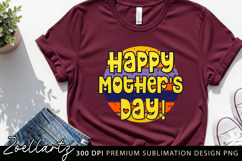 Mothers Day Sublimation PNG Mom Mama T-shirt Mug Card Design Product Image 7