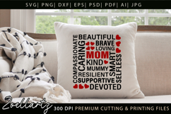 Mothers Day Subway Art SVG Mummy Mama Mom T-shirt Mug Design Product Image 6