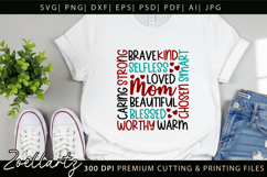 Mothers Day Subway Art SVG Mummy Mama Mom T-shirt Mug Design Product Image 5