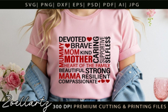 Mothers Day Subway Art SVG Mummy Mama Mom T-shirt Mug Design Product Image 8
