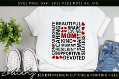 Mothers Day Subway Art SVG Mummy Mama Mom T-shirt Mug Design Product Image 7