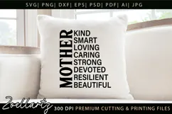 Mothers Day SVG for Cricut Mama Mummy Mom T-shirt Mug Design Product Image 3
