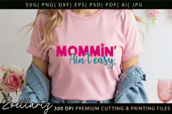 Mothers Day SVG Mama Mommy She Is Mom T-shirt Mug Design Product Image 8