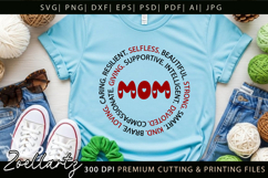 Mothers Day SVG for Cricut Mummy Mama Mom T-shirt Mug Design Product Image 4