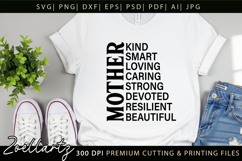 Mothers Day SVG for Cricut Mama Mummy Mom T-shirt Mug Design Product Image 6