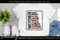 Mothers Day SVG for Cricut Mommy Mom Mama T-shirt Mug Design Product Image 9