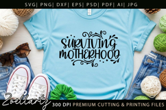 Motherhood Mom SVG for Cricut Mothers Day T-shirt Mug Design Product Image 6