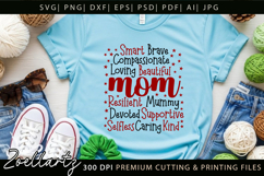 Mothers Day Subway Art SVG Mummy Mama Mom T-shirt Mug Design Product Image 6